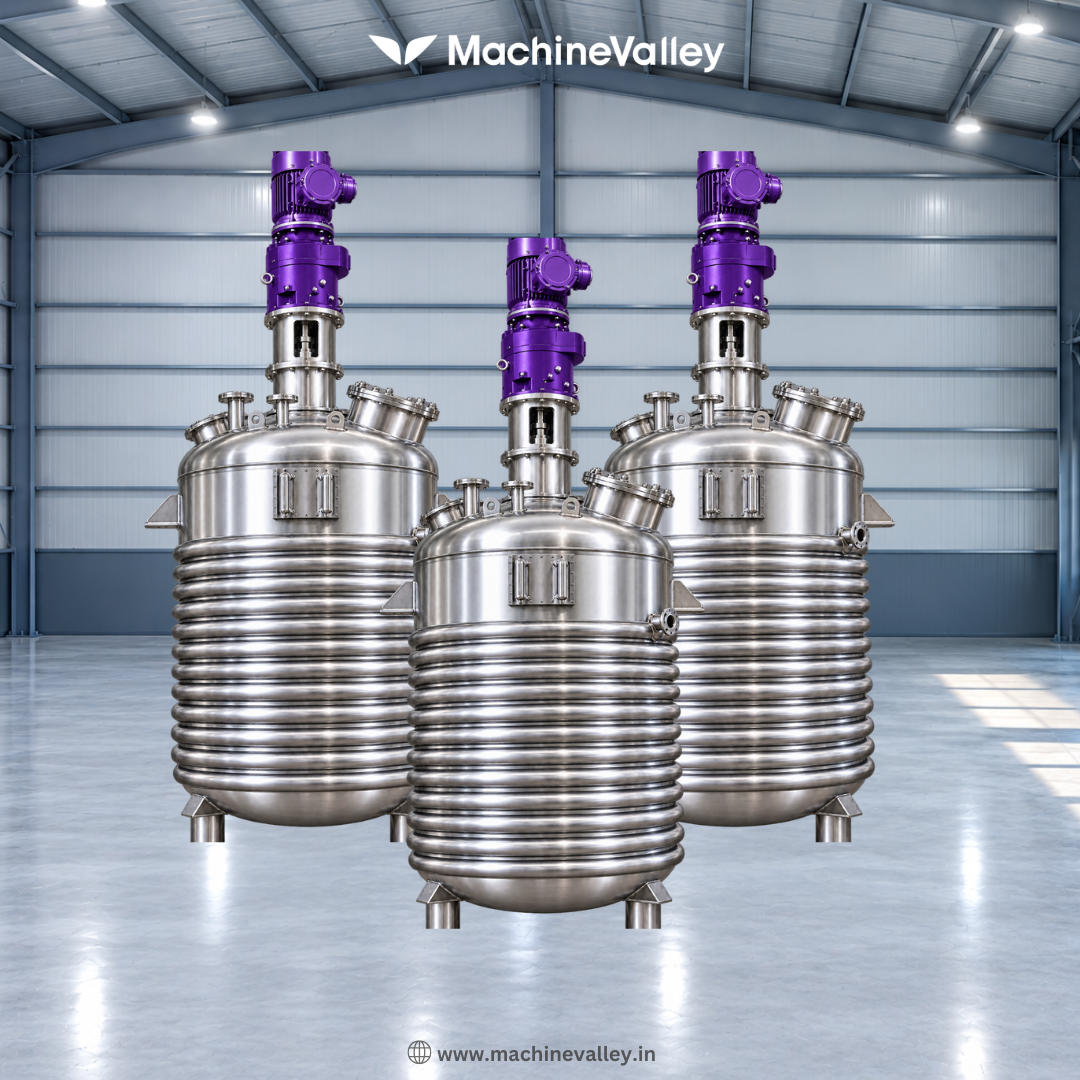 Half Limpet Coil Reactor Vessel
